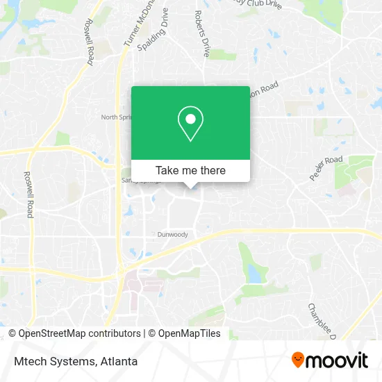 Mtech Systems map