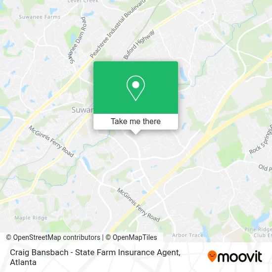 Craig Bansbach - State Farm Insurance Agent map