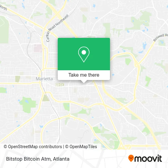Bitstop Bitcoin Atm map