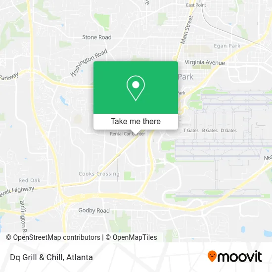 Dq Grill & Chill map