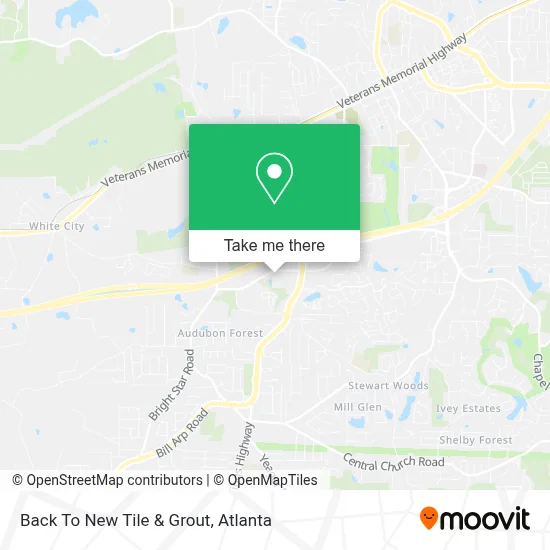 Back To New Tile & Grout map
