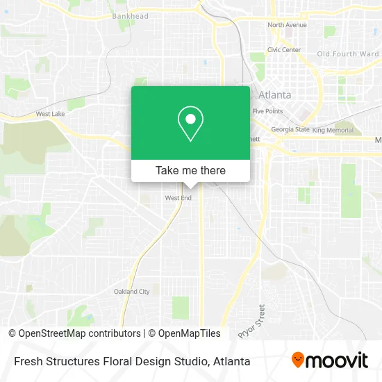 Fresh Structures Floral Design Studio map