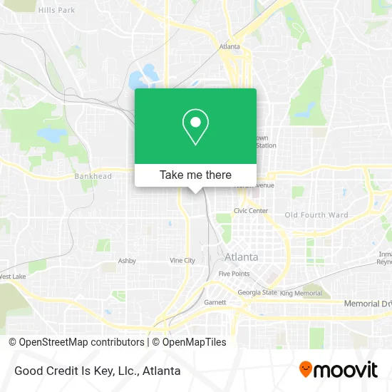 Good Credit Is Key, Llc. map