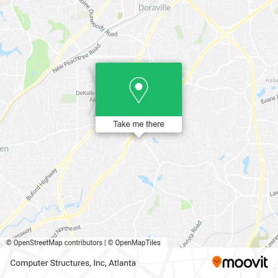 Computer Structures, Inc map
