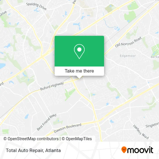 Total Auto Repair map