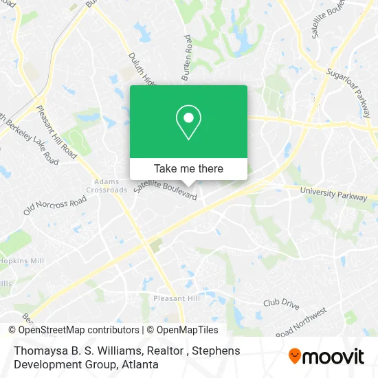 Thomaysa B. S. Williams, Realtor , Stephens Development Group map