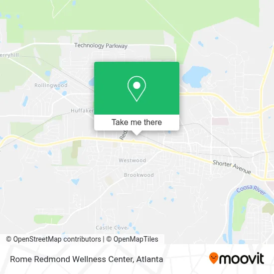 Rome Redmond Wellness Center map