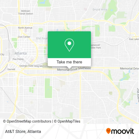 At&T Store map