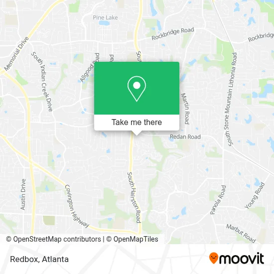 Redbox map