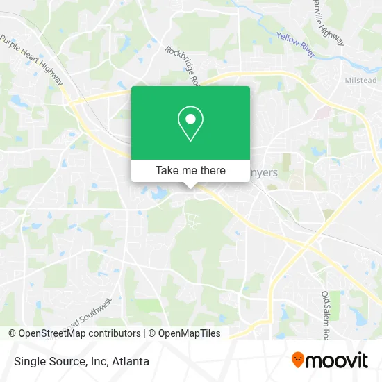 Single Source, Inc map