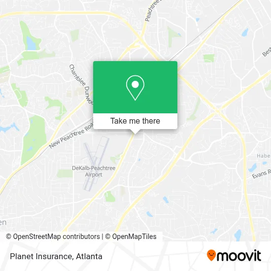Planet Insurance map