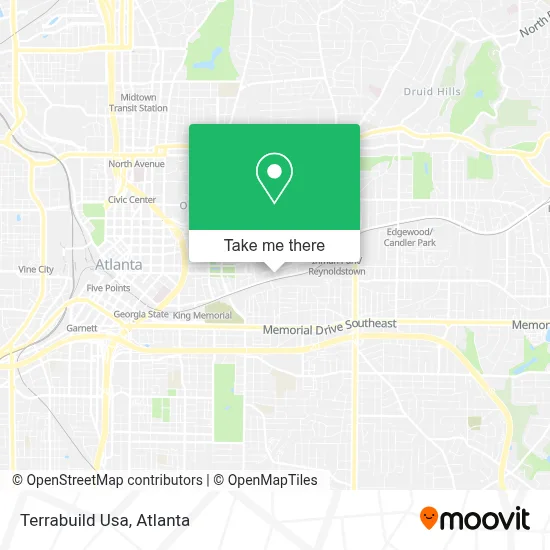 Terrabuild Usa map