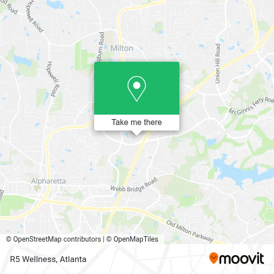 R5 Wellness map