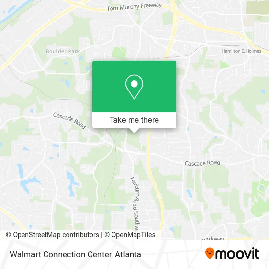 Walmart Connection Center map