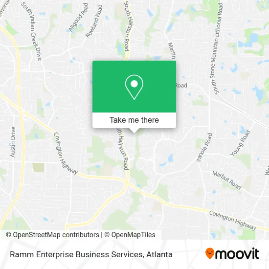 Ramm Enterprise Business Services map