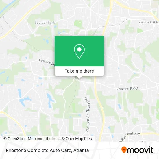 Firestone Complete Auto Care map
