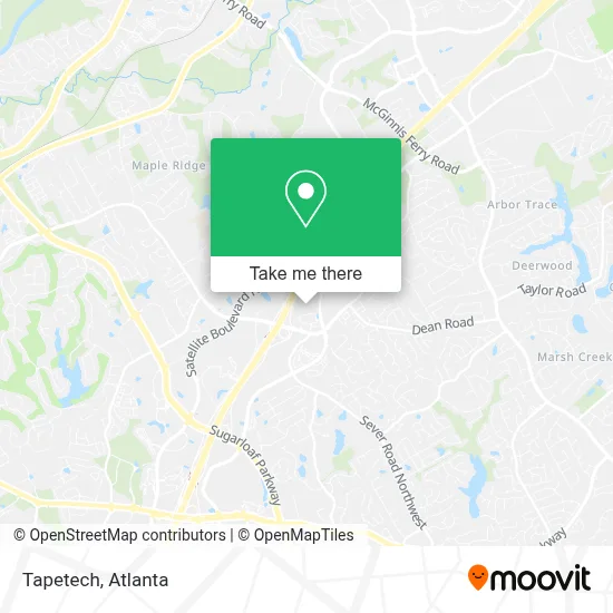 Tapetech map