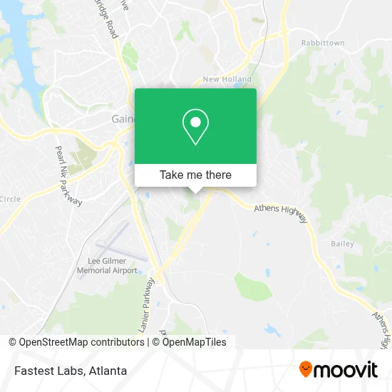 Fastest Labs map
