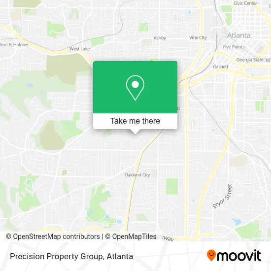 Precision Property Group map