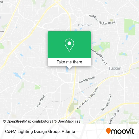 Cd+M Lighting Design Group map