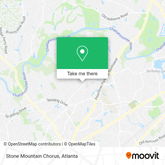 Stone Mountain Chorus map