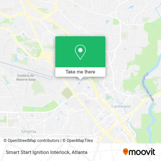 Smart Start Ignition Interlock map