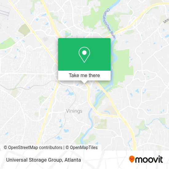 Universal Storage Group map