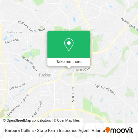 Barbara Collins - State Farm Insurance Agent map