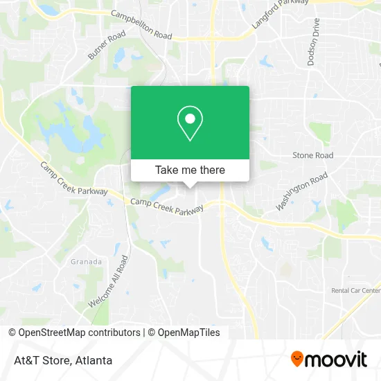 At&T Store map