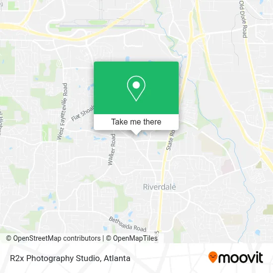 R2x Photography Studio map