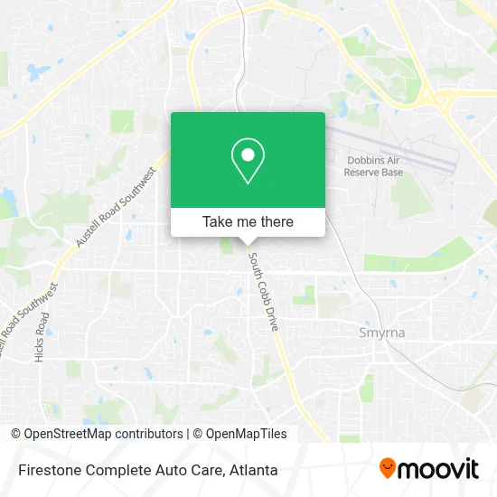 Firestone Complete Auto Care map