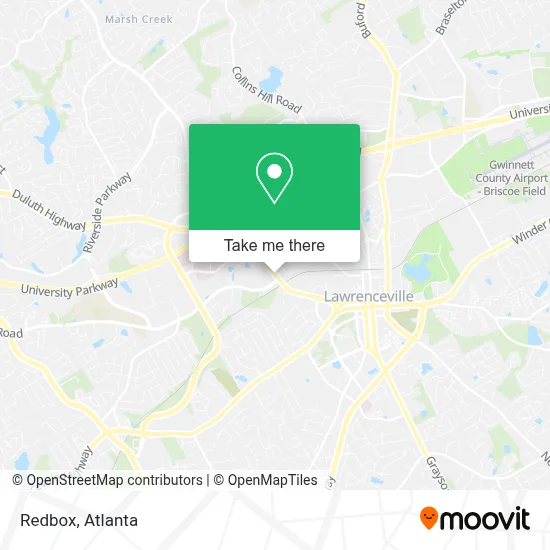 Redbox map