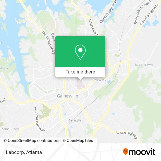 Labcorp map