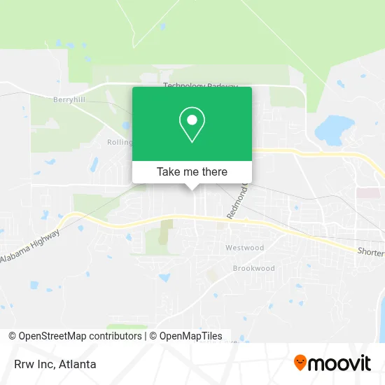 Rrw Inc map
