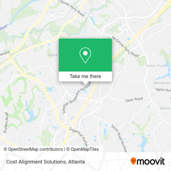 Cost Alignment Solutions map