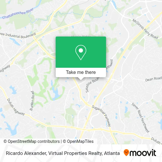 Ricardo Alexander, Virtual Properties Realty map