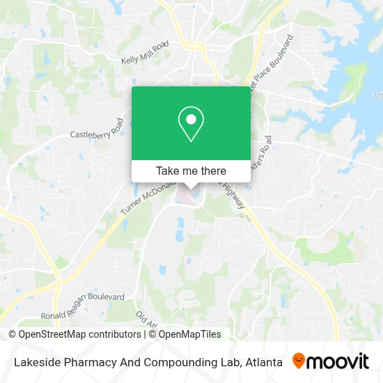 Lakeside Pharmacy And Compounding Lab map