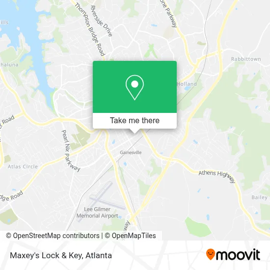 Maxey's Lock & Key map