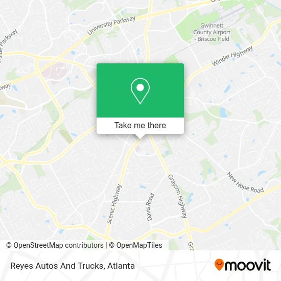Reyes Autos And Trucks map