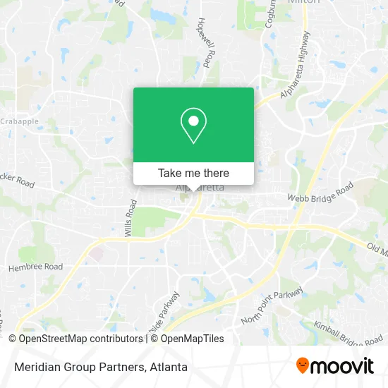 Meridian Group Partners map