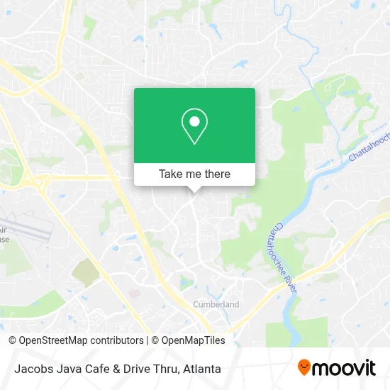 Jacobs Java Cafe & Drive Thru map