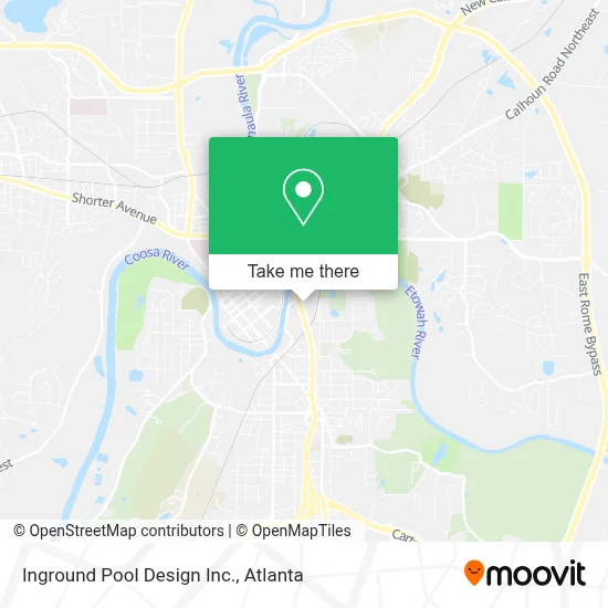 Inground Pool Design Inc. map