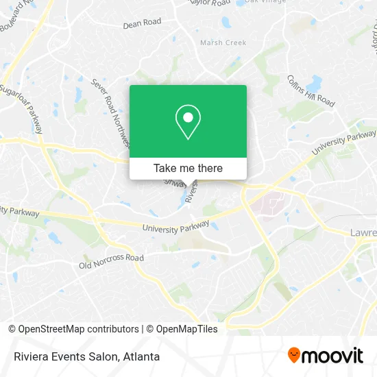 Riviera Events Salon map