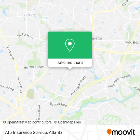 Afp Insurance Service map