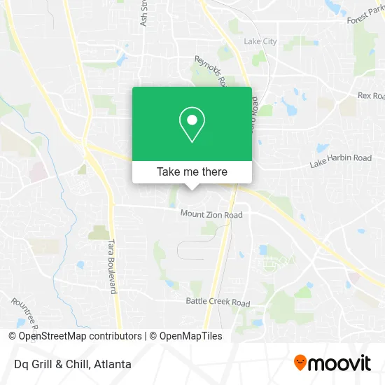 Dq Grill & Chill map