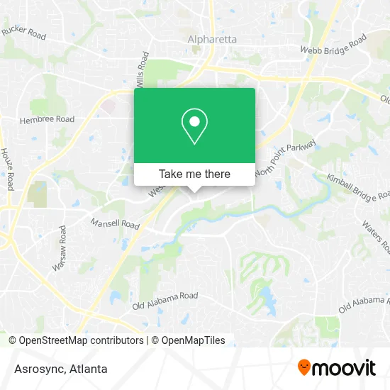 Asrosync map