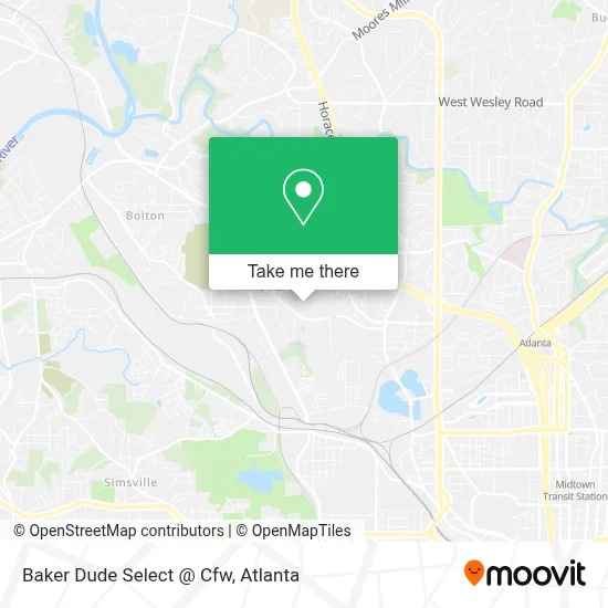 Baker Dude Select @ Cfw map