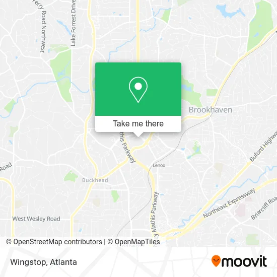 Wingstop map