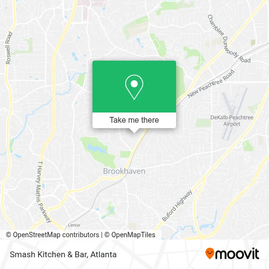 Smash Kitchen & Bar map