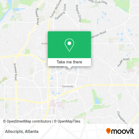 Allscripts map